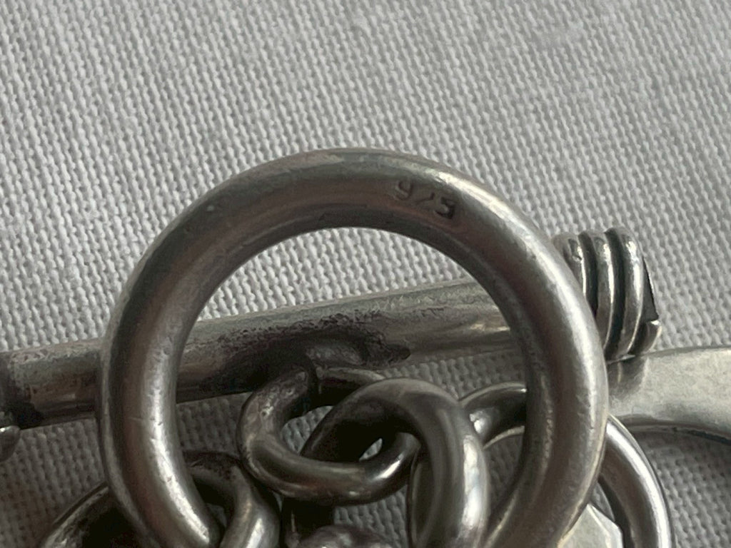 Vintage British Silver 925 T-bar Chain Necklace