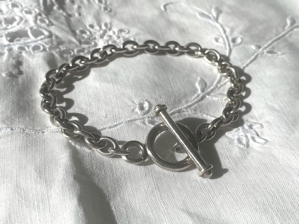 Silver 925 Simple Chain Bracelet