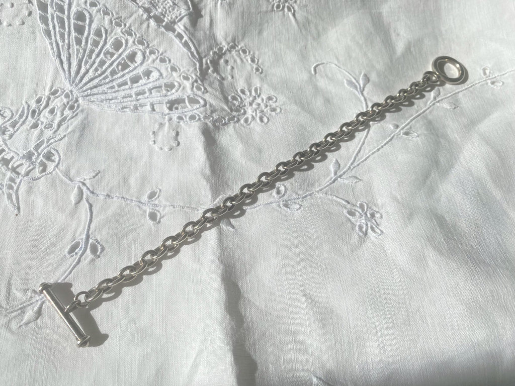 Silver 925 Simple Chain Bracelet