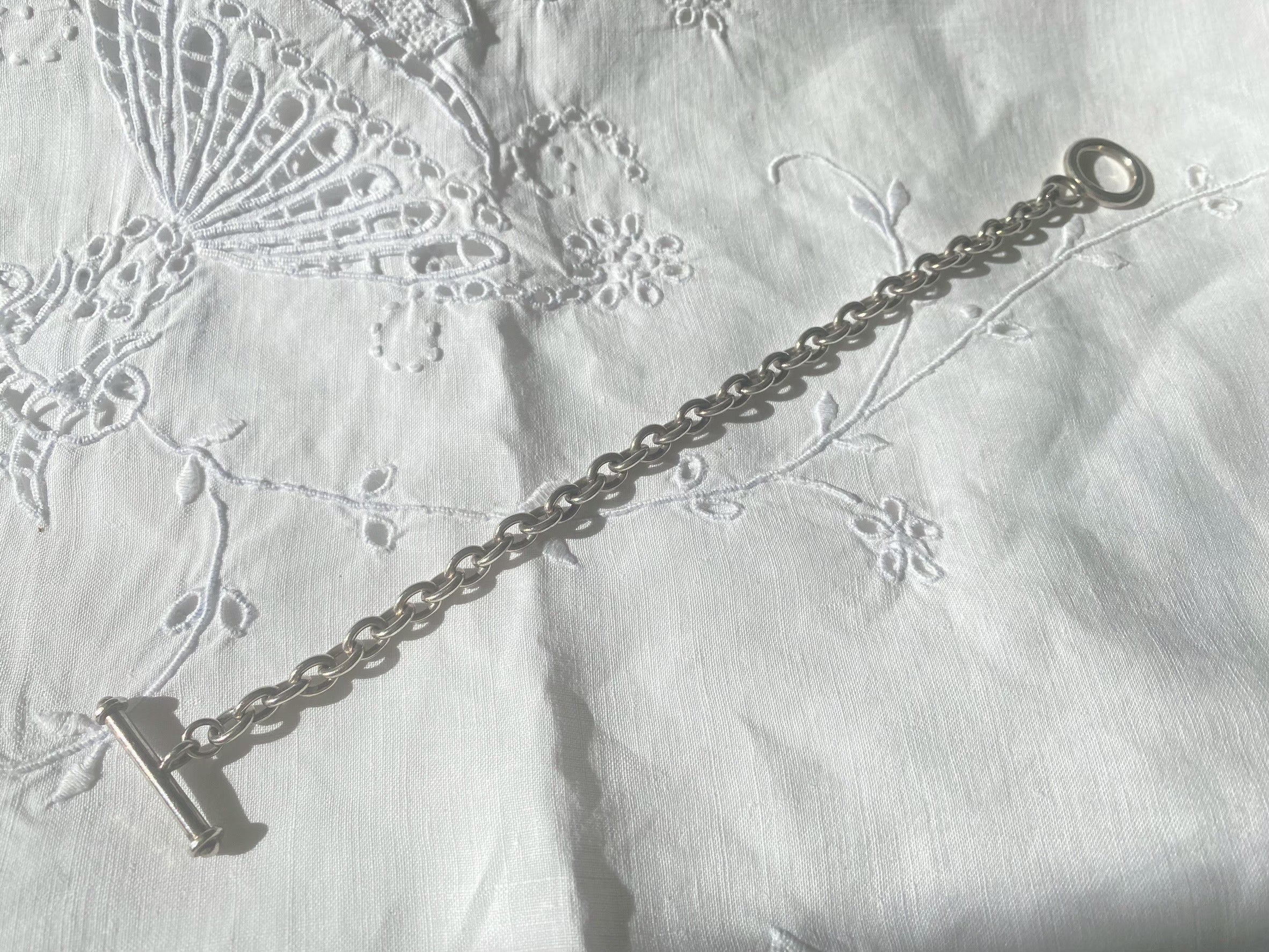 Silver 925 Simple Chain Bracelet