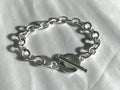 Silver 925 Toggle Chain Bracelet