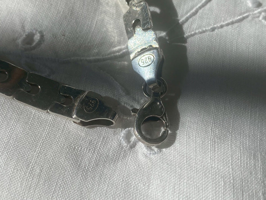 Silver 925 Featherlight Chain Bracelet