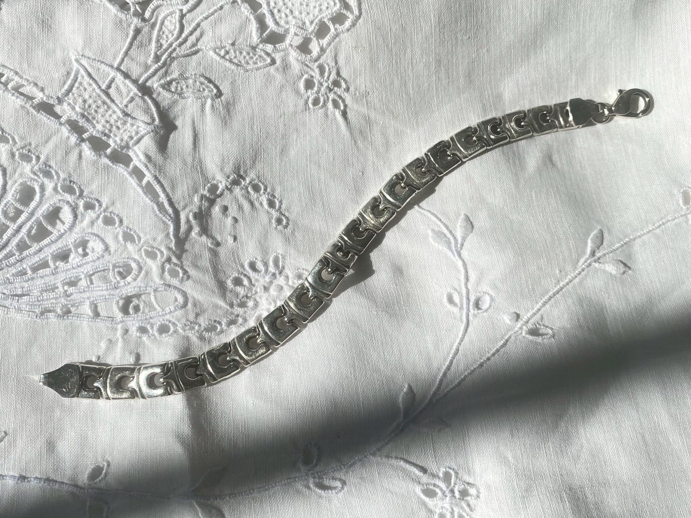 Silver 925 Featherlight Chain Bracelet