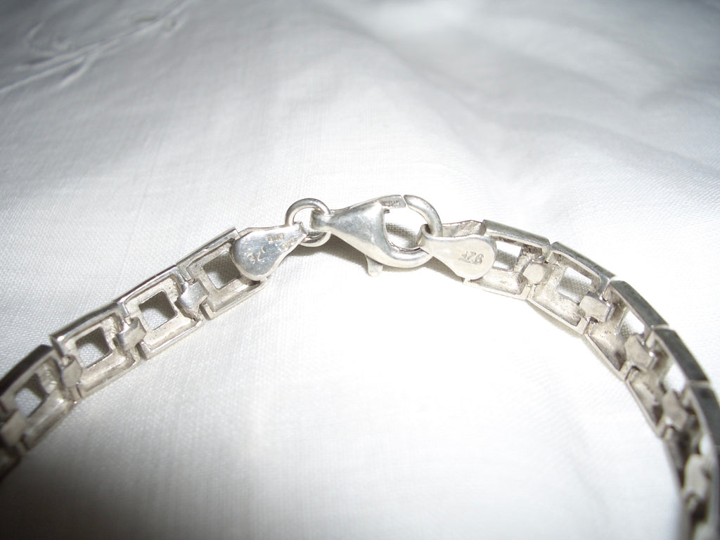 Silver 925 Square Bracelet