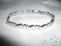 Silver 925 Wave Dot Bracelet