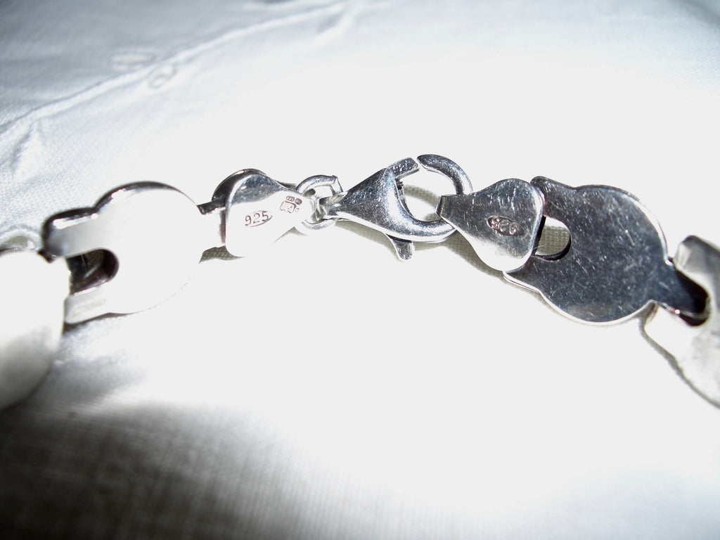 Silver 925 Unique Chain Bracelet