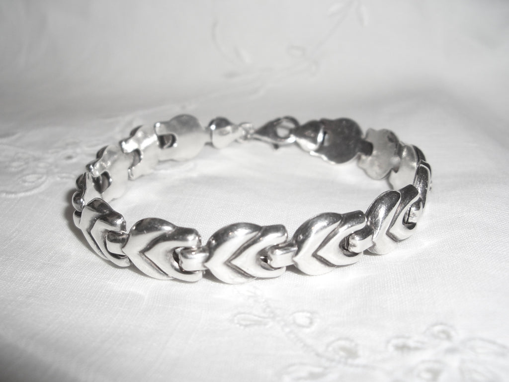 Silver 925 Unique Chain Bracelet