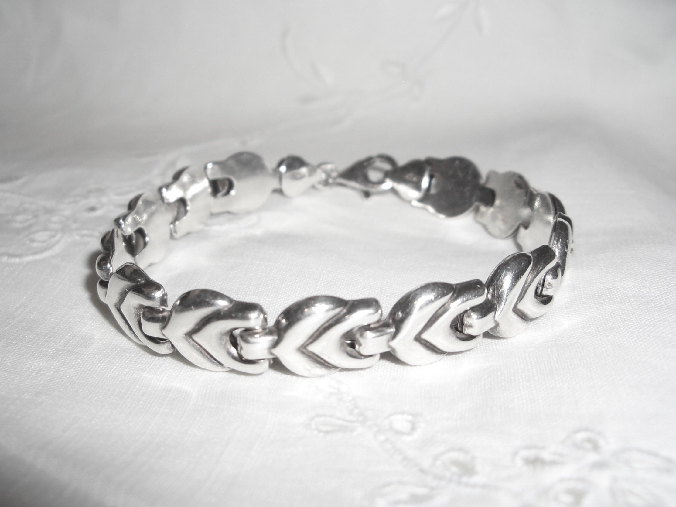 Silver 925 Unique Chain Bracelet
