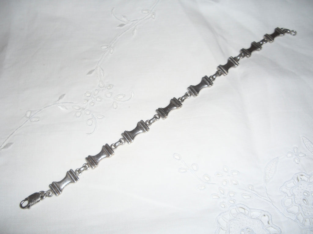 Silver 925 Bow Chain Bracelet
