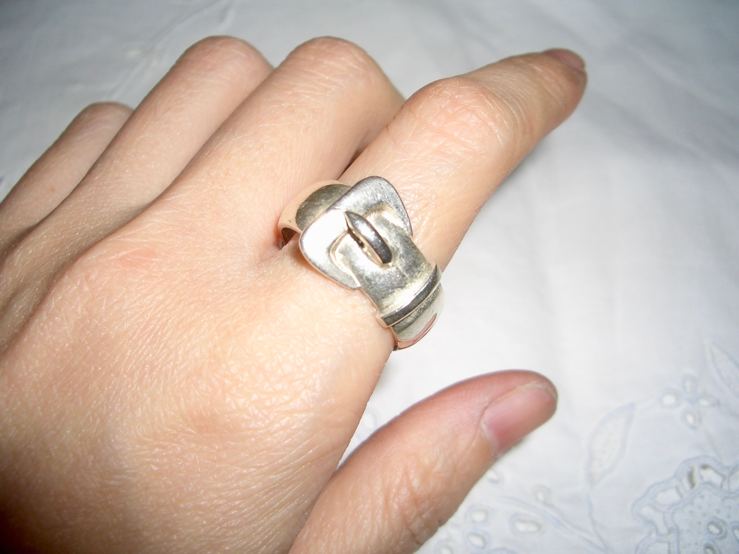 Silver 925 Belt Ring