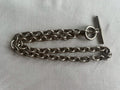 Vintage British Silver 925 T-bar Chain Necklace