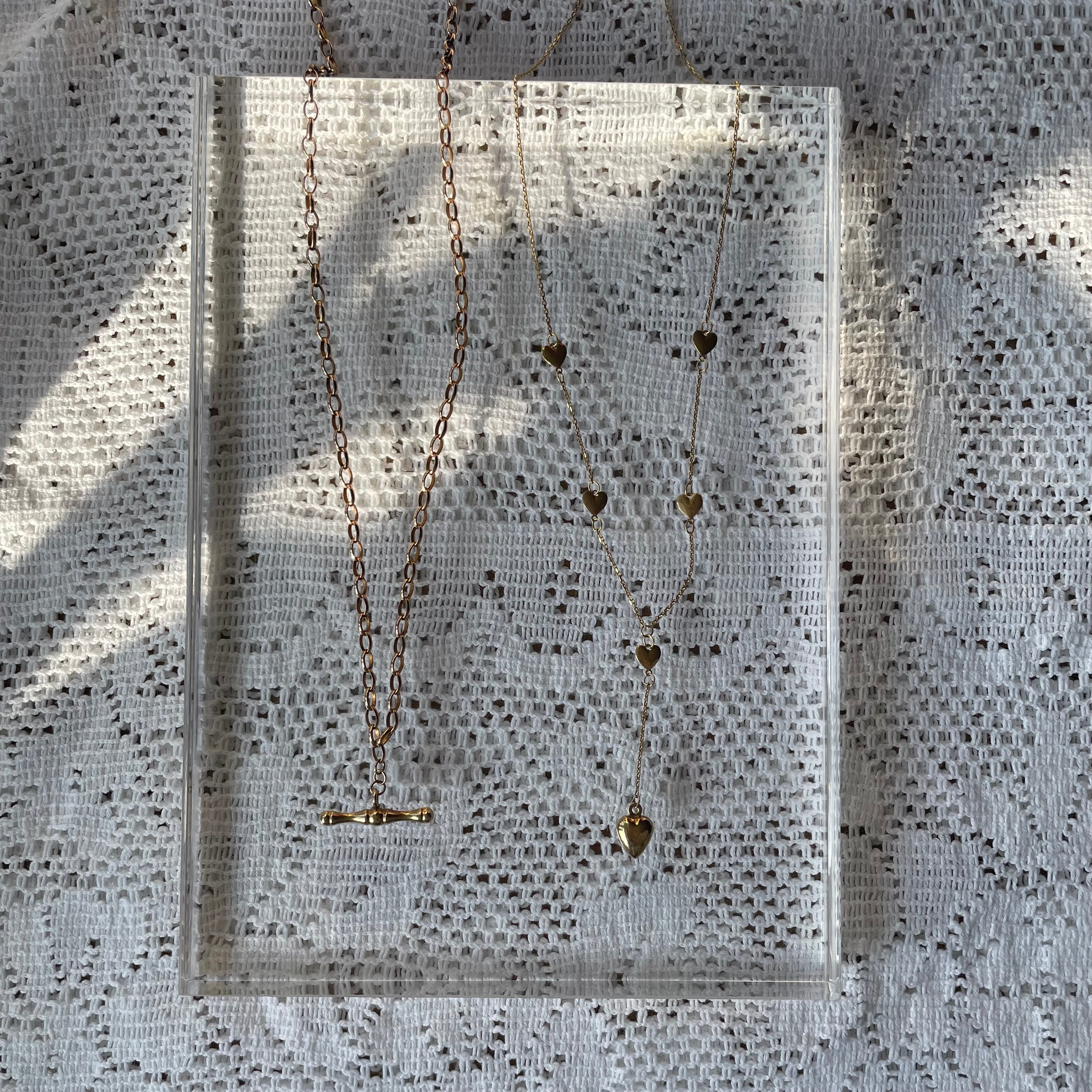 Vintage 9ct Gold T-Bar Albert Chain Necklace